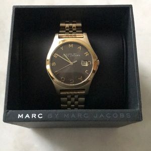 Marc by Marc Jacobs Gold with Brown Dial Watch.